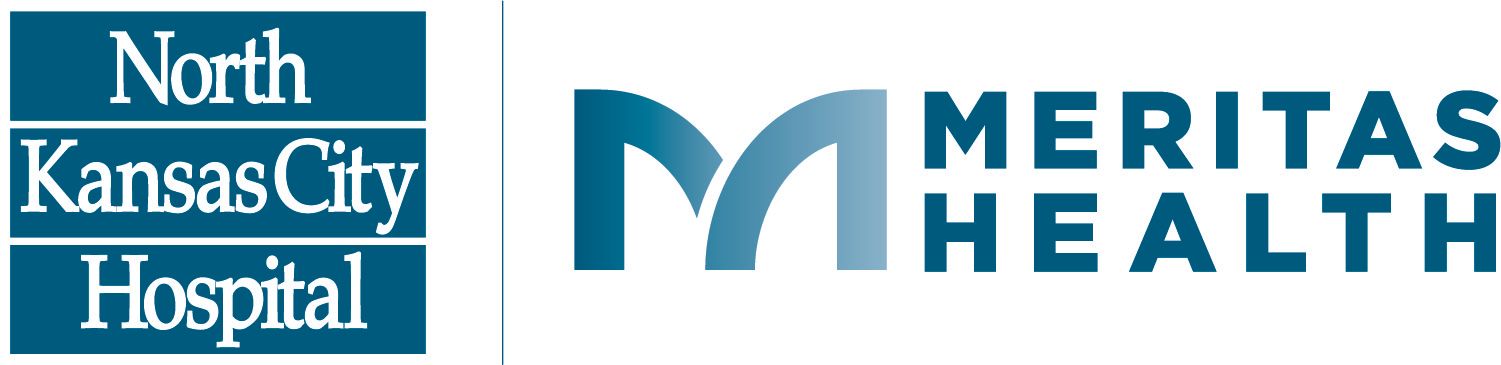 A logo for north kansas city hospital and meritas health