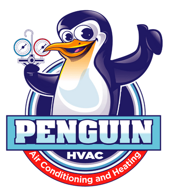 Penguin HVAC -  Air Conditioning and Heating Logo