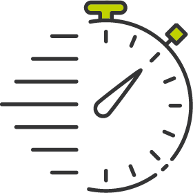 Fast clock icon