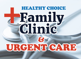 healthy choice family clinic and urgent care logo