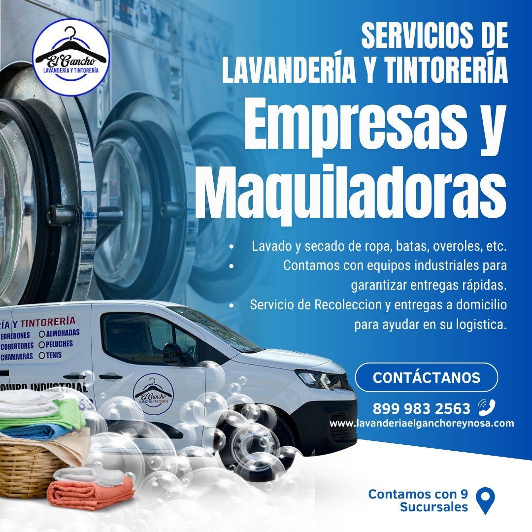  lavandería y tintorería