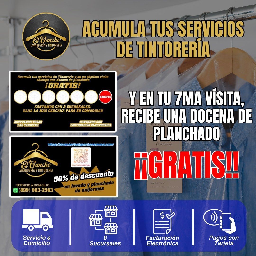  lavandería y tintorería