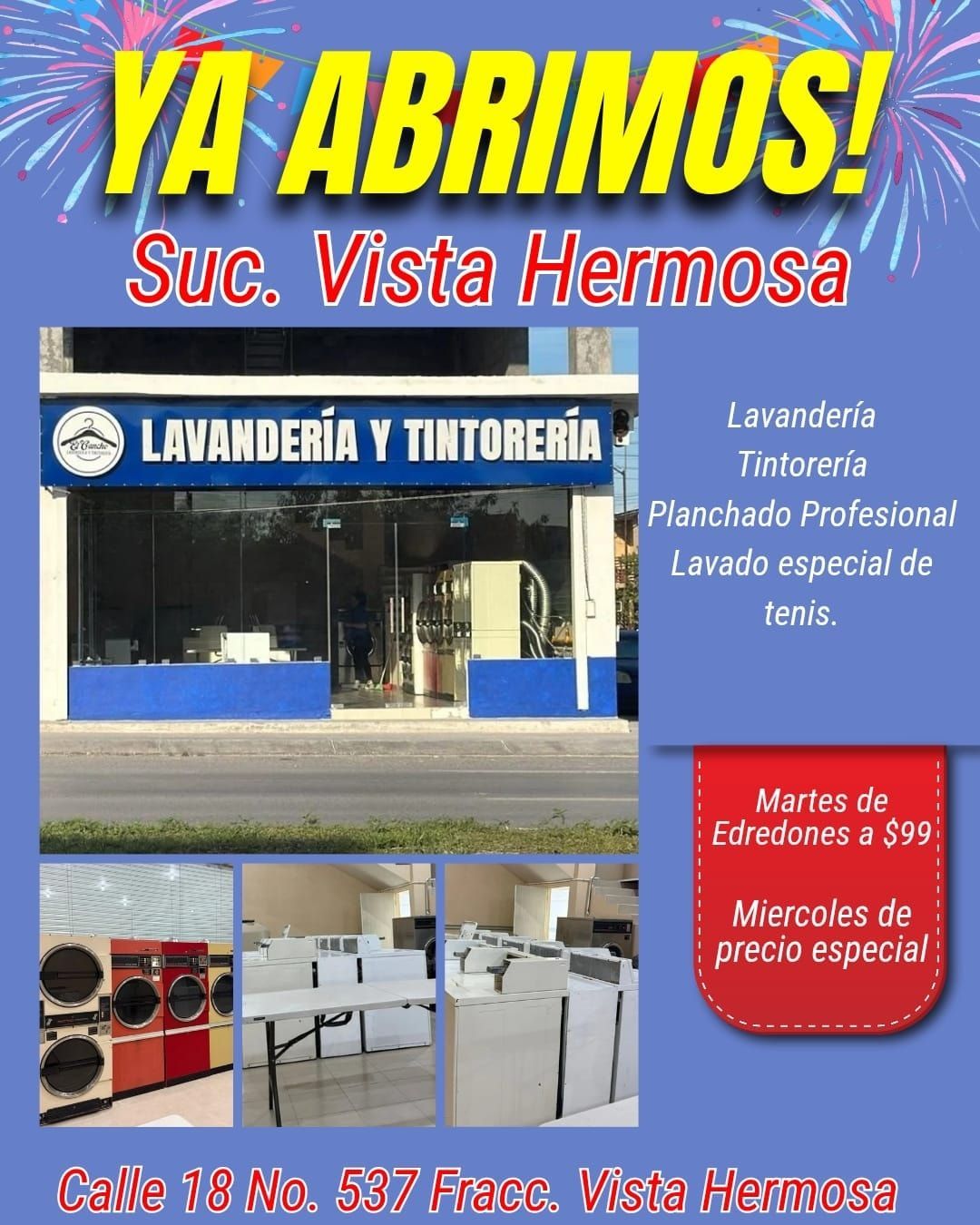  lavandería y tintorería