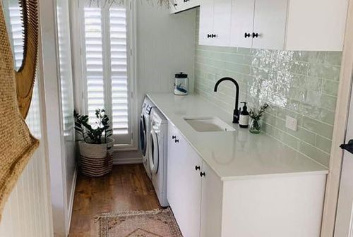 Modern Laundry Room - Cabinet Makers in Torrington, QLD