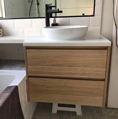 Bathroom Sink Cabinet - Cabinet Makers in Torrington, QLD