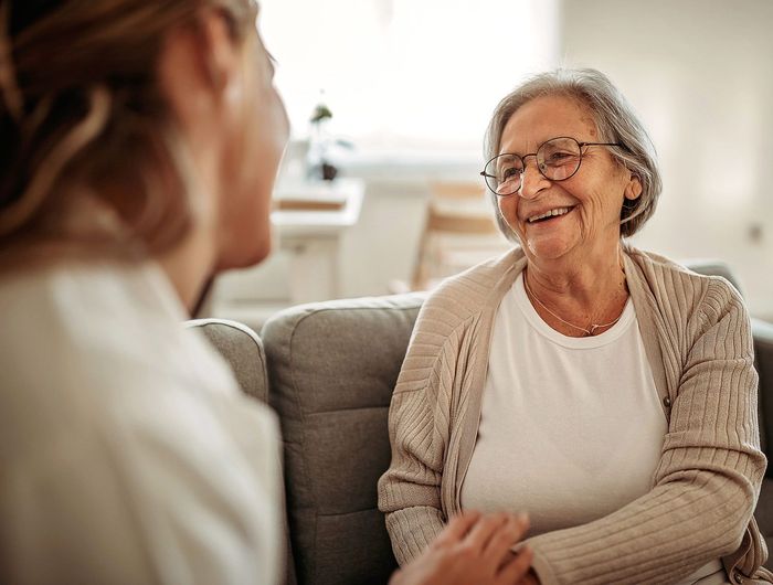 Senior Woman Talking to Doctor — Nashville, TN — Your Health Insurance Man
