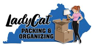 Lady Cat Organizing — Lady Cat Organizing Logo in Lexington, KY