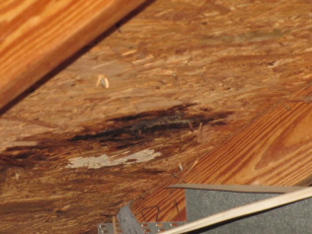 A close up of a piece of wood with a hole in it