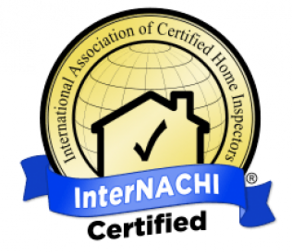 A logo for the international association of certified home inspectors