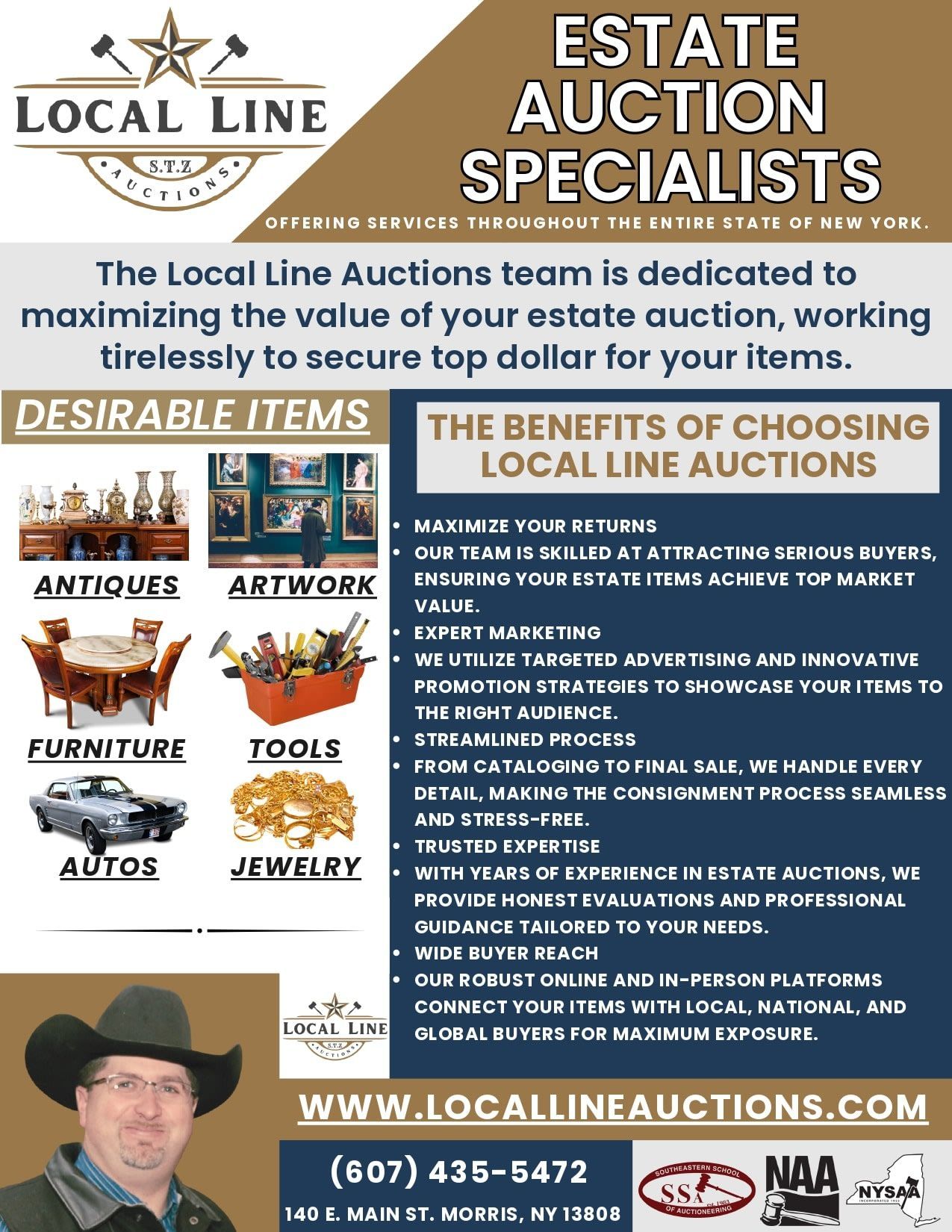 Estate Auction Flyer