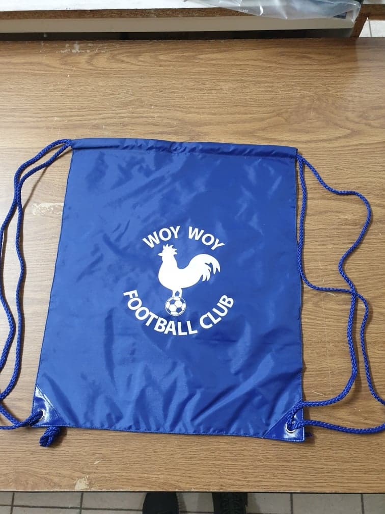 Printed Drawstring Bag — Sportscoast Trophies & Embroidery in Erina, NSW