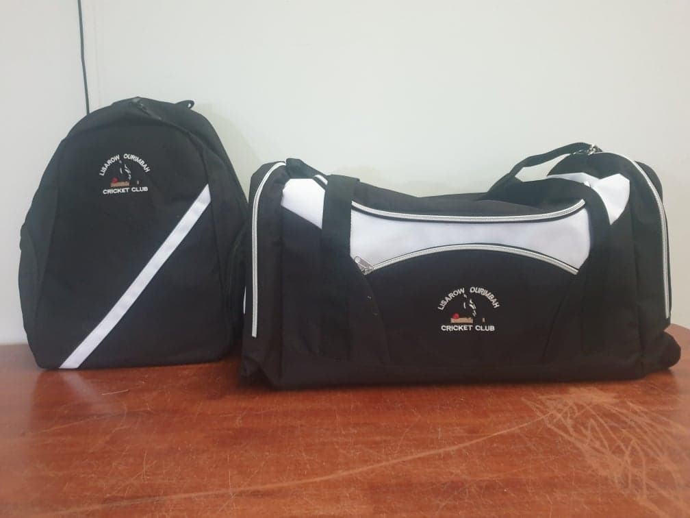 Custom Gym Bag — Sportscoast Trophies & Embroidery in Erina, NSW