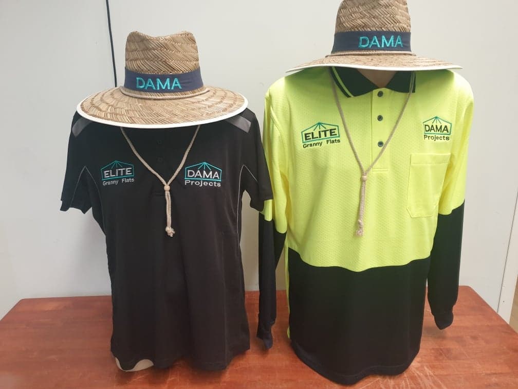 Printed Long Sleeve Shirt with Hat — Sportscoast Trophies & Embroidery in Erina, NSW