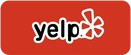 The yelp logo is on a red background.