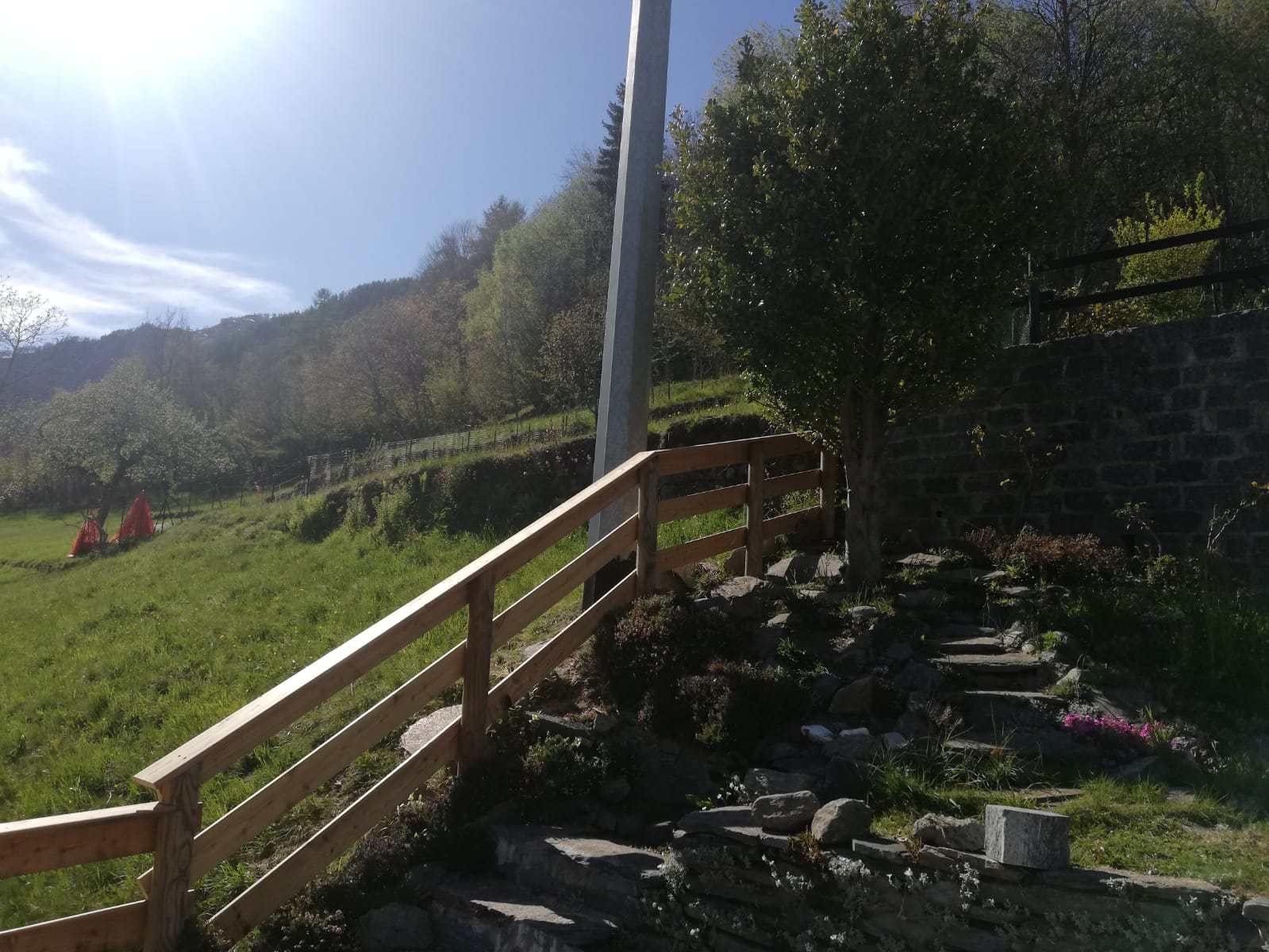 staccionata in legno