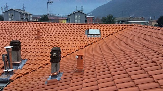 copertura con tegole