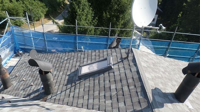 copertura con lucernario