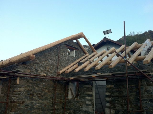 rifacimento copertura in legno