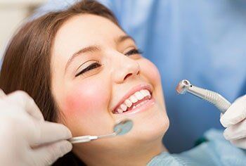 Patient getting treatment - Teeth Whitening in Chesnee, SC