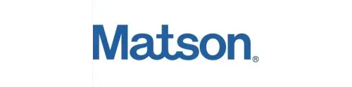 Matson logo, blue text on white.