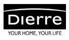Il logo dell'azienda Dierre: la parola 
