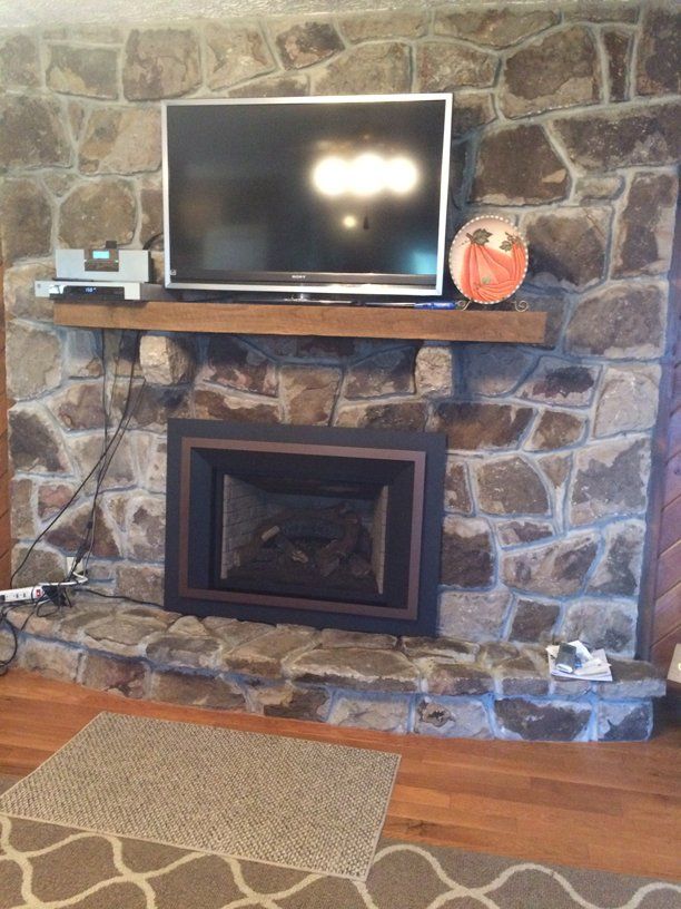 photo for brick fireplace designs