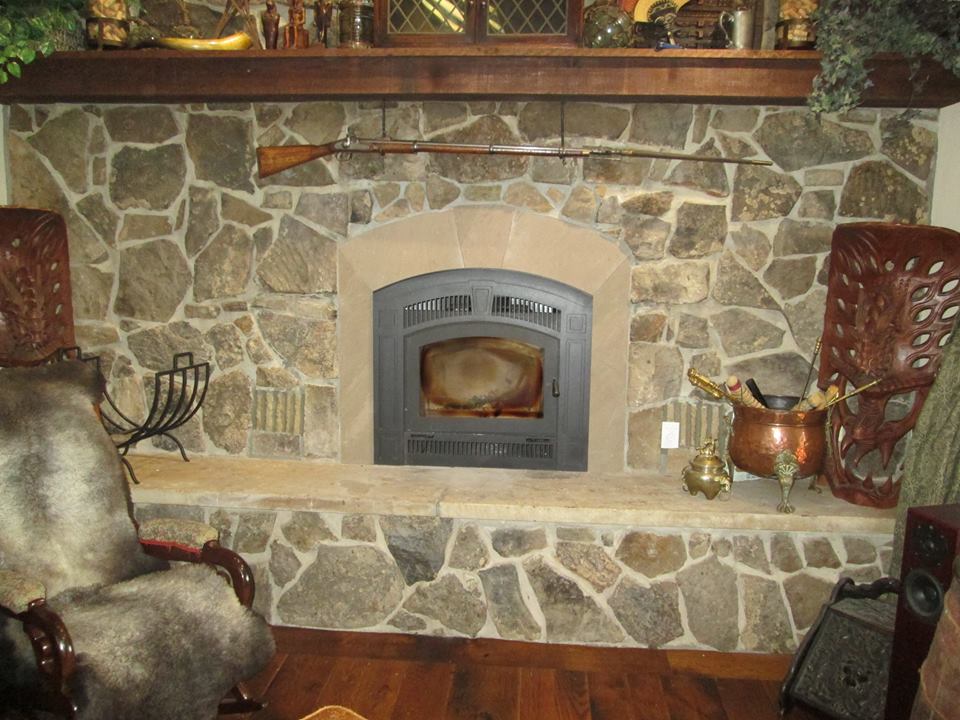 modern fireplace design image