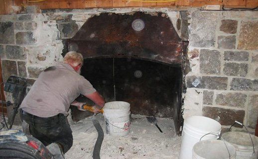 chimney lining photo