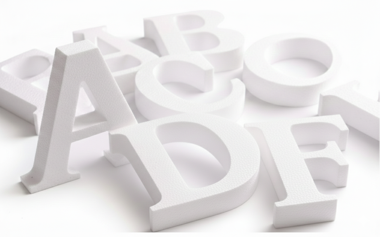 sagomati in Polistirene Stiren