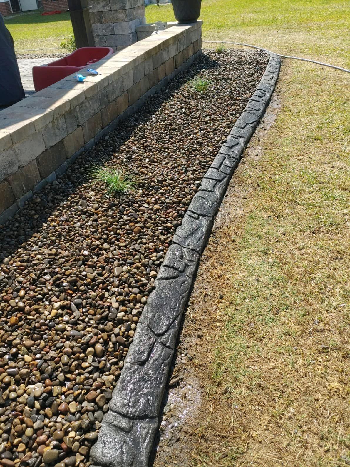 Natural Stone Curbing | Pikeville, NC | Landscaping Plus LLC