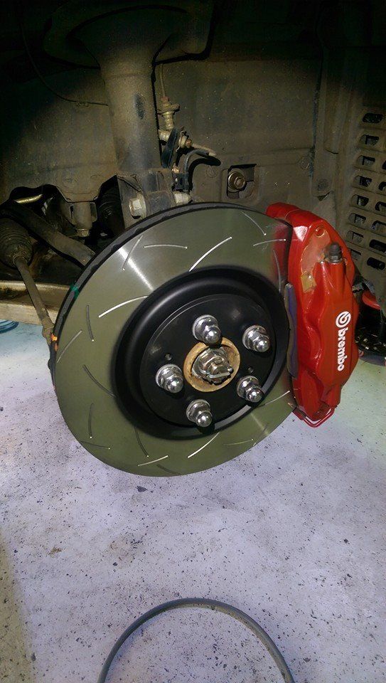 A Close Up of a Brake Disc — Northern Service Centre in Westcourt, QLD