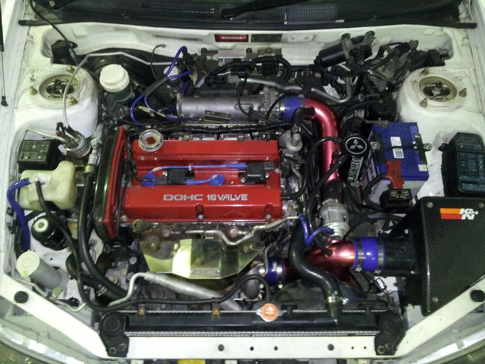Close Up of a Car Engine — Northern Service Centre in Westcourt, QLD
