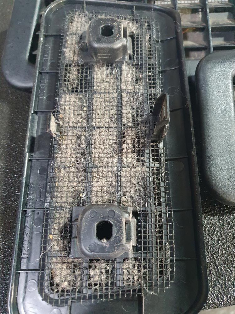 Close Up of a Dirty Filter — Northern Service Centre in Westcourt, QLD