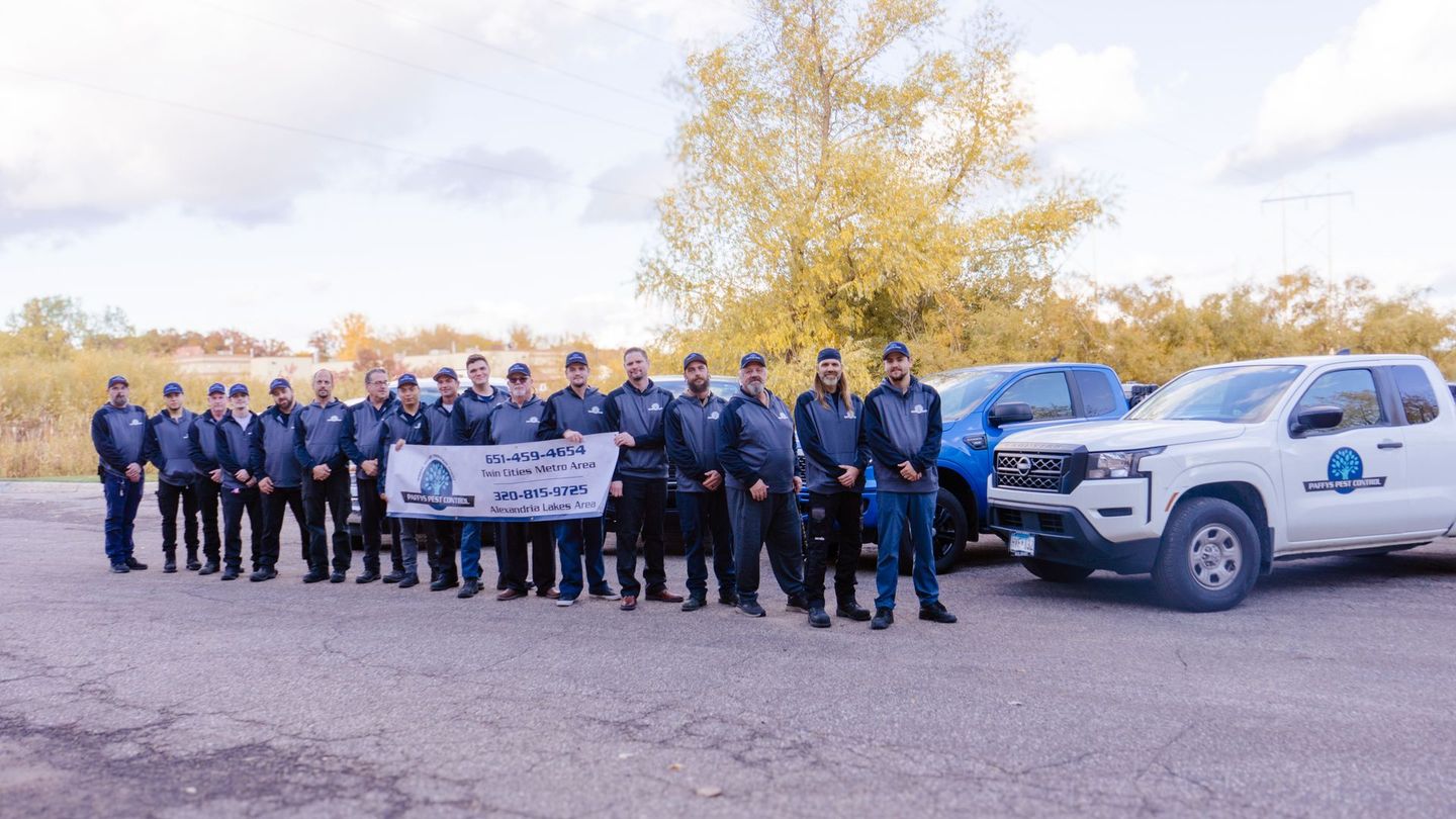 Team Group Photo — Newport, MN — Paffy’s Pest Control