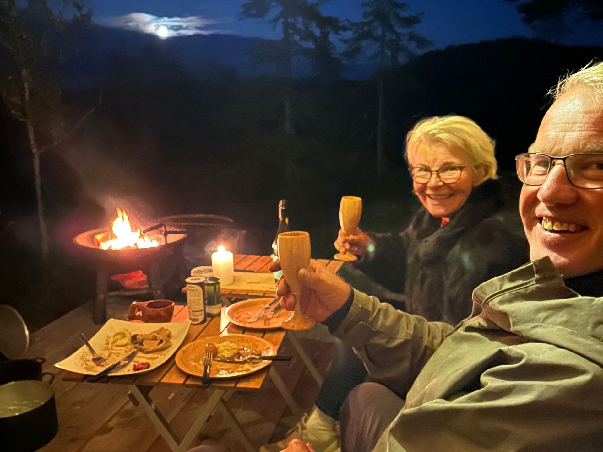 Gapahuken TELLUS i bruk