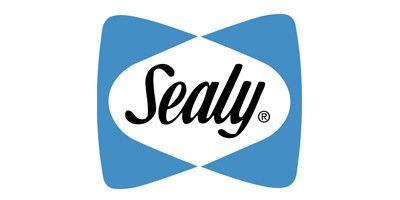 A sealy logo is shown on a white background.