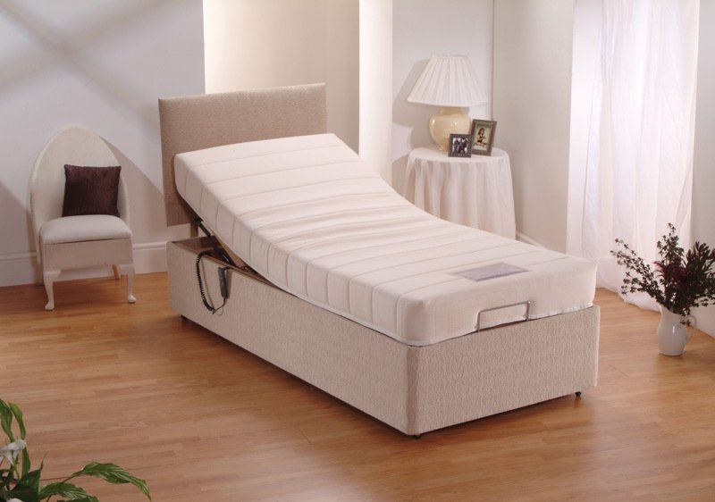 mobility bed in the room