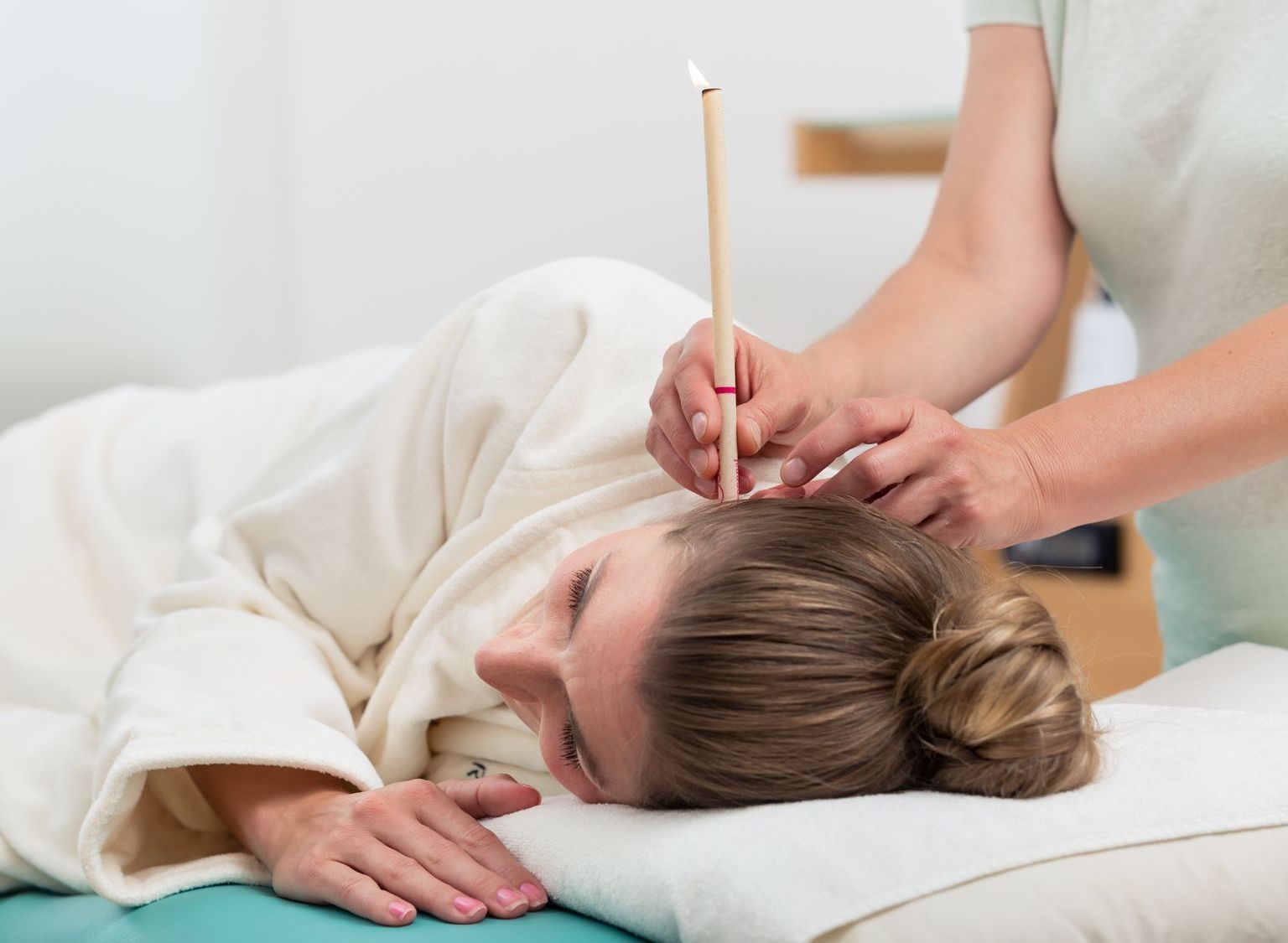Ear candle Pamper Room Syston Leicester