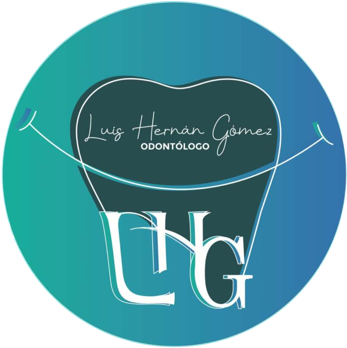Luis Hernán Gómez Odontología logotipo
