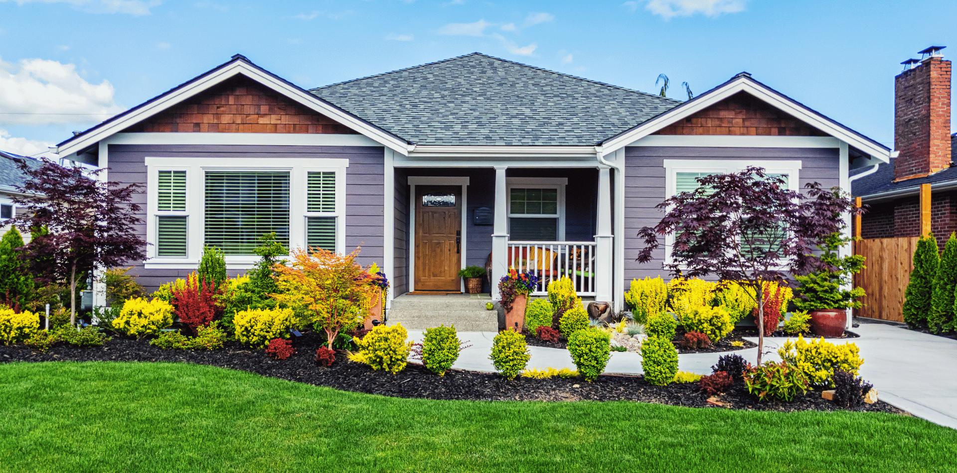 Freshly Painted House