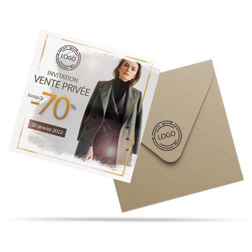 Visuel carte d'invitation par publipostage Routalya