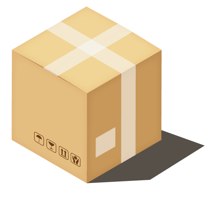 Visuel carton blanc avec logo Routalya