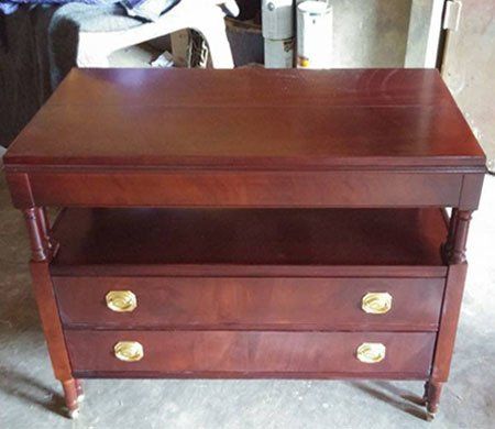 Table Drawer After — Schererville, IN — Anthony Carlo Fine Finishing & Restoration