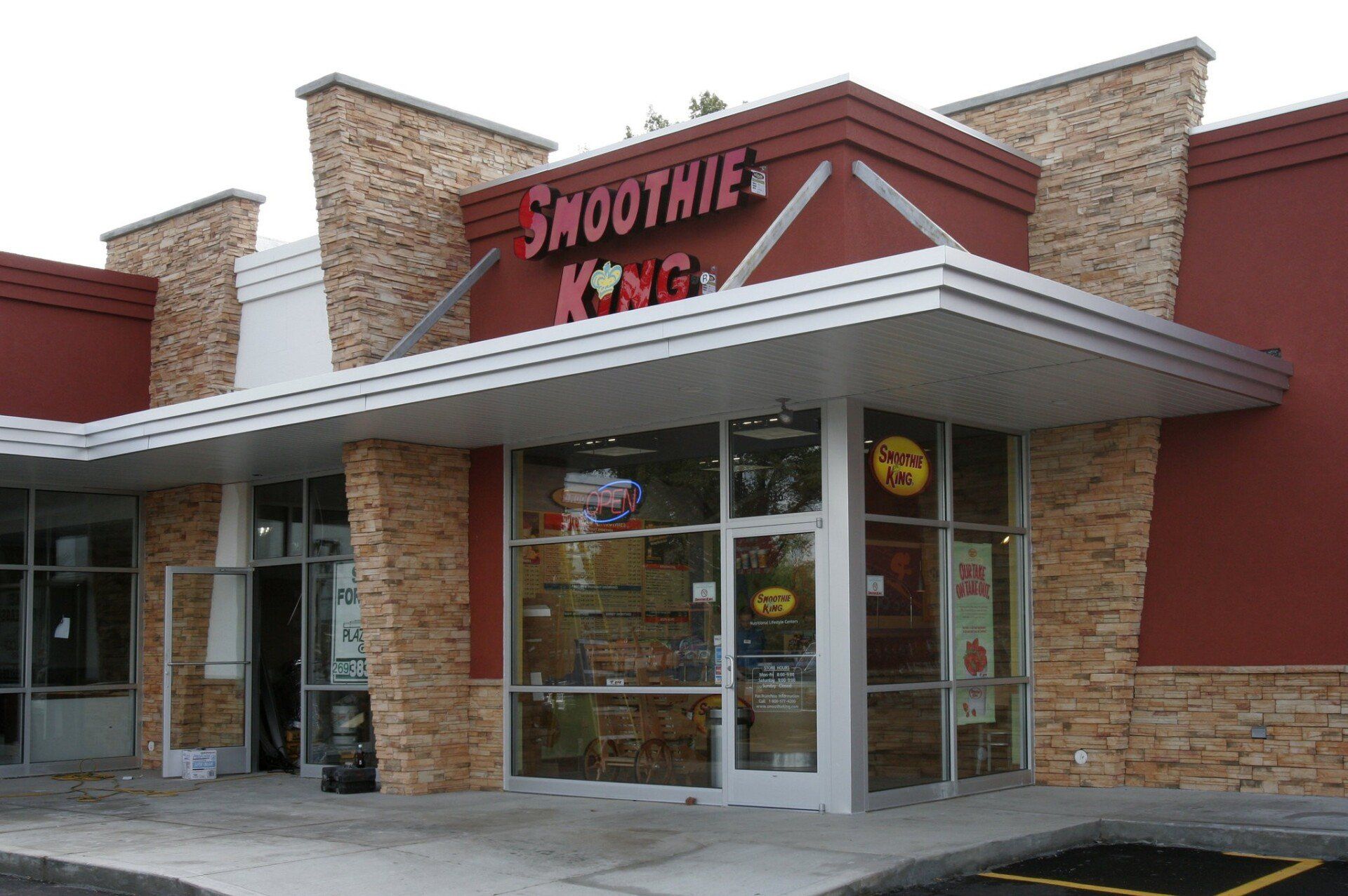 Smoothie King construction project