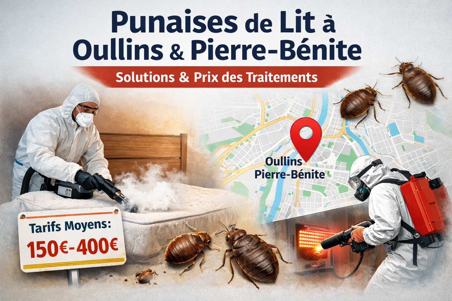 Prix traitement punaise de lit