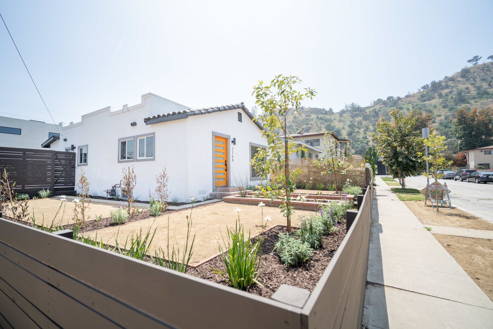 An accessory dwelling unit (ADU) granny flat in Los Angeles, CA.