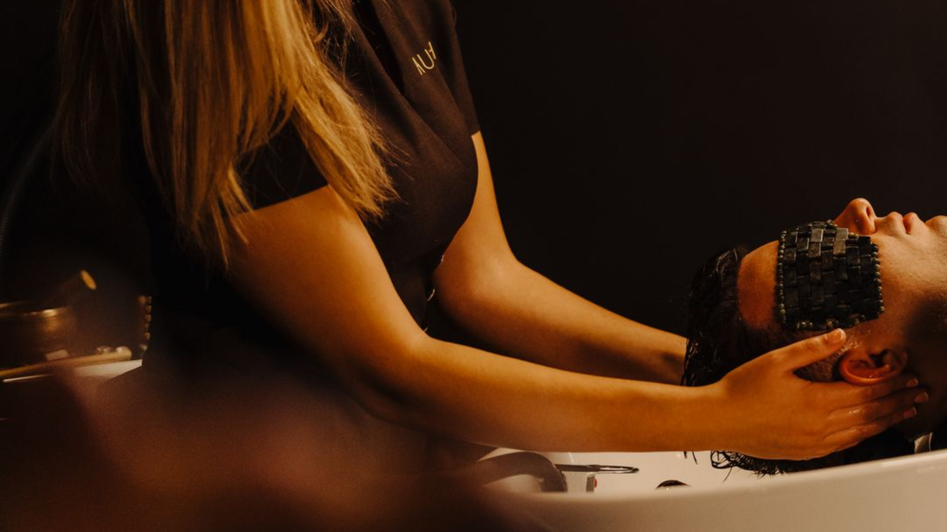 Relaxing head massage at Aurah spa in Prestwick, Ayrshire