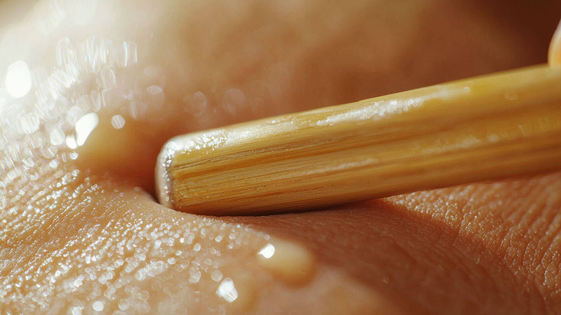 Warm bamboo massage Aurah spa in Prestwick, Ayrshire