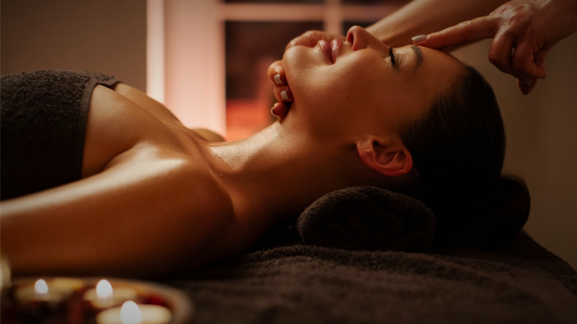 Indian head massage at Aurah spa in Prestwick, Scotland
