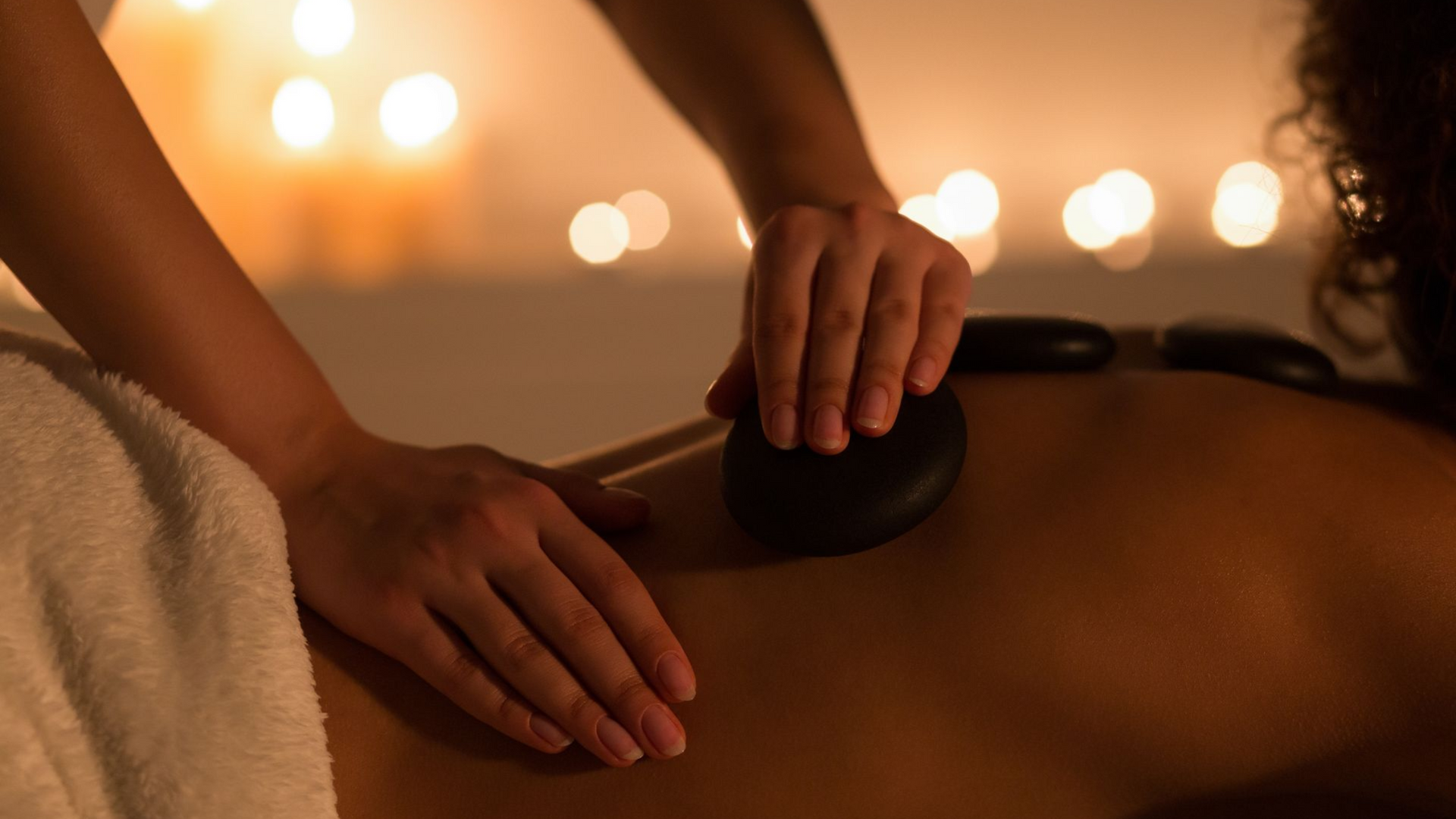 Cream face mask at Aurah spa in Prestwick, Ayrshire